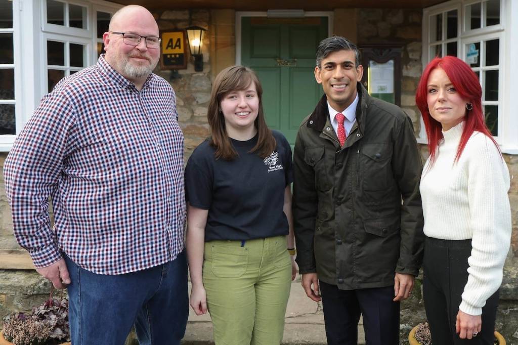 The Prime Minister, Rishi Sunak MP, Visits The Countryman’s Inn!